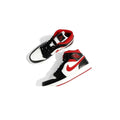 Jordan 1 Mid Gym Red Black White