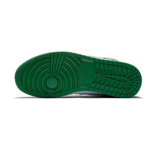 AIR JORDAN 1 MID Green Toe