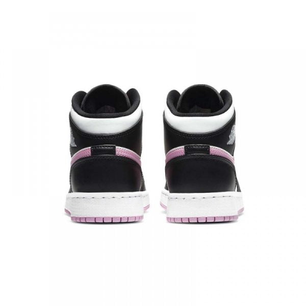 AIR JORDAN 1 MID GS ‘WHITE LIGHT ARCTIC PINK’